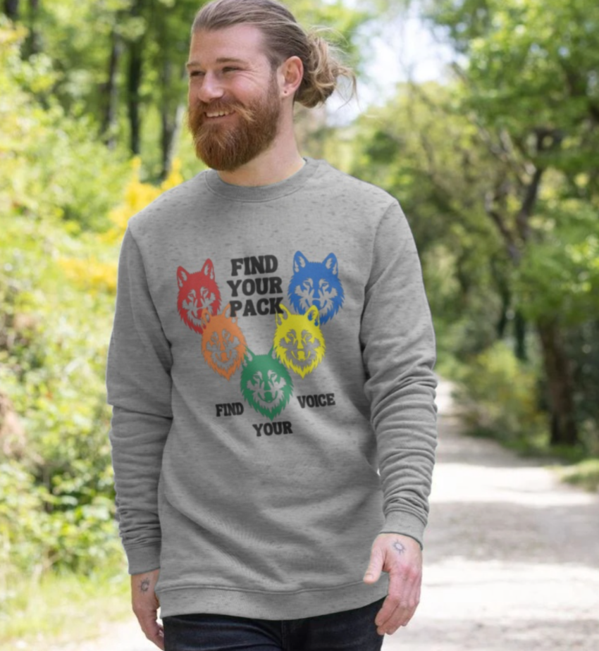 Wolf Pack Sweatshirt - Inspired by J