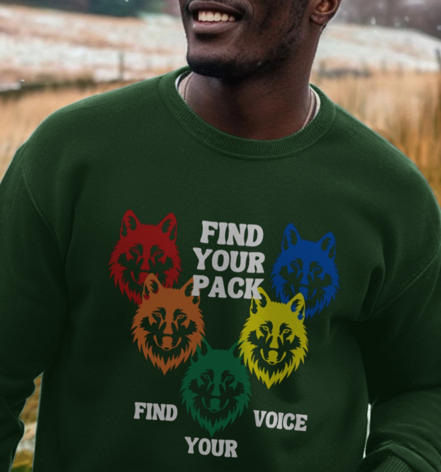 Wolf Pack Sweatshirt - Inspired by J