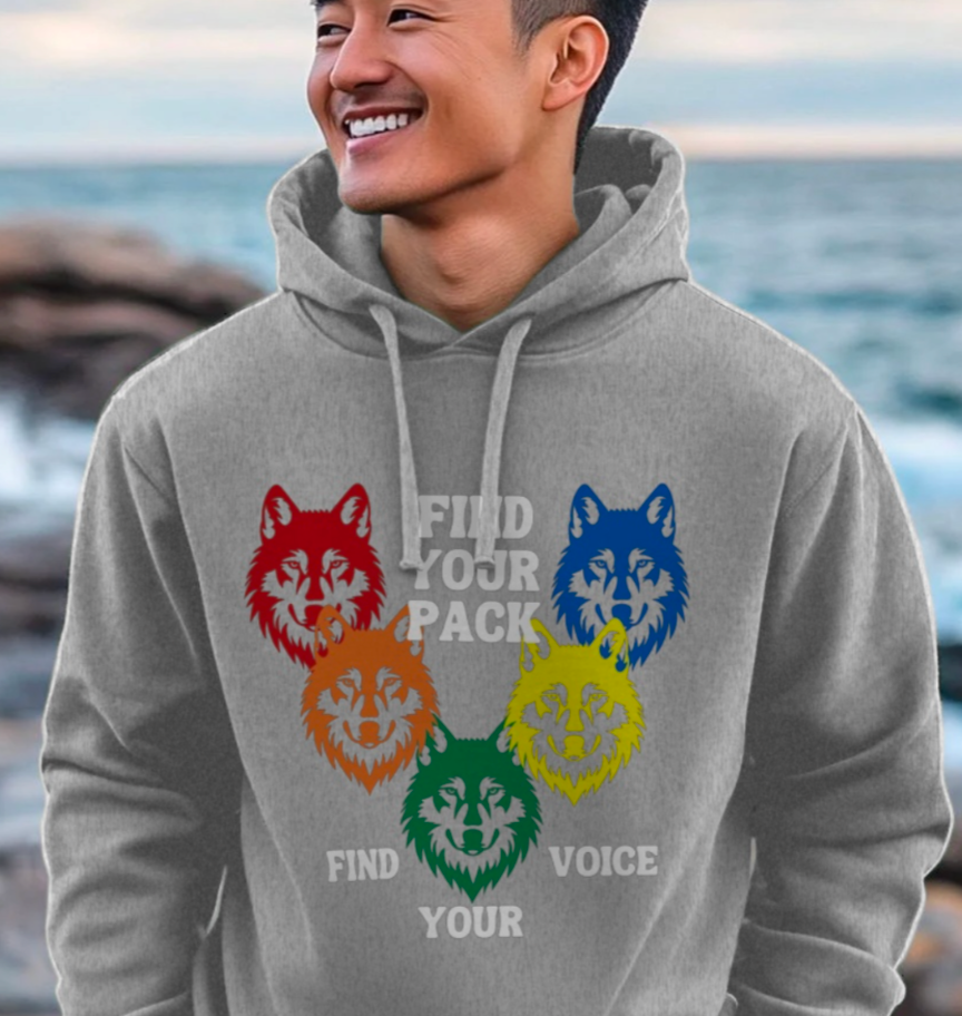 Wolf Pack Hoodie- Inspired by J