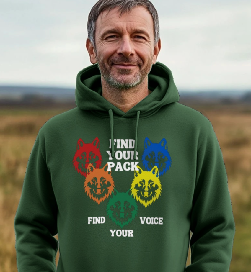 Wolf Pack Hoodie- Inspired by J