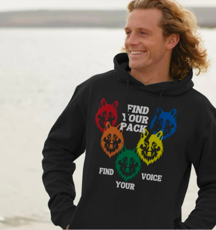 Wolf Pack Hoodie- Inspired by J