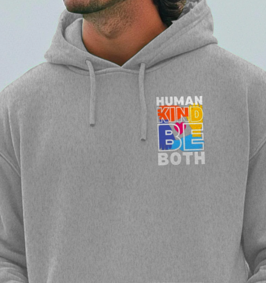 Human Kind Be Both Colour - Hoodie