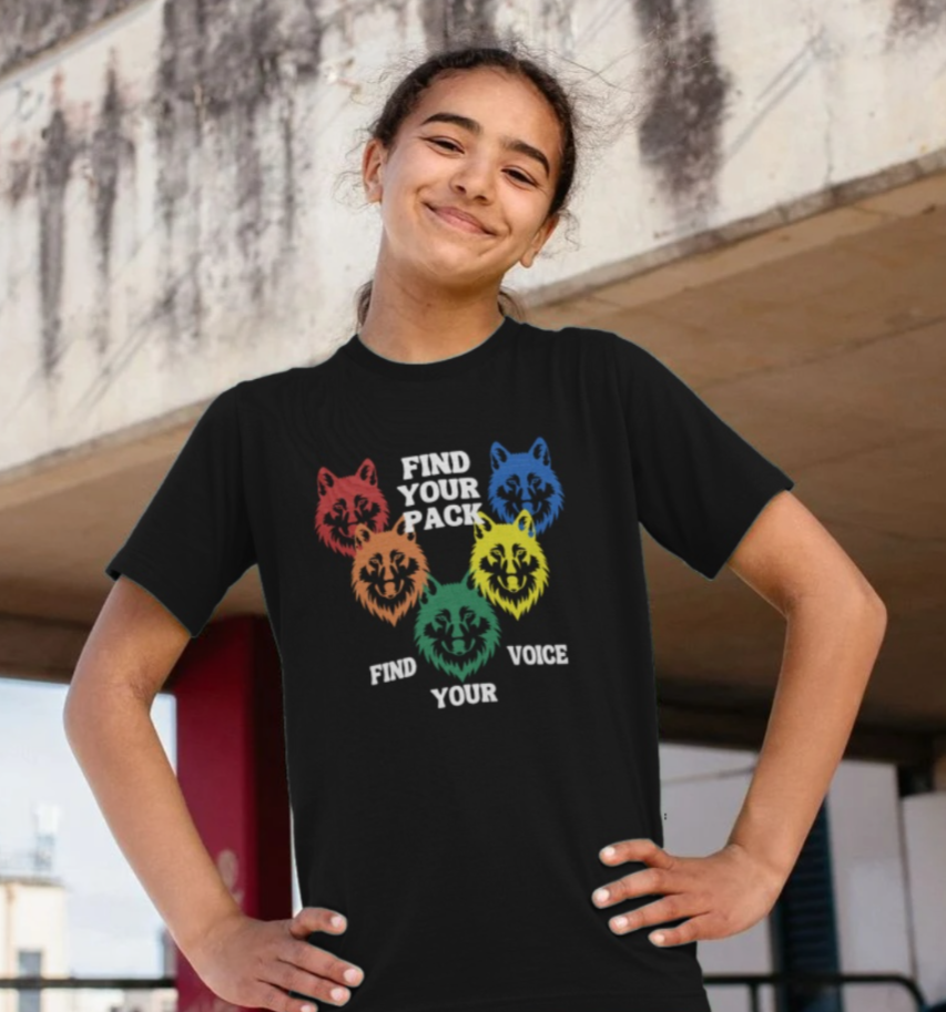 Wolf Pack Kids T-Shirt