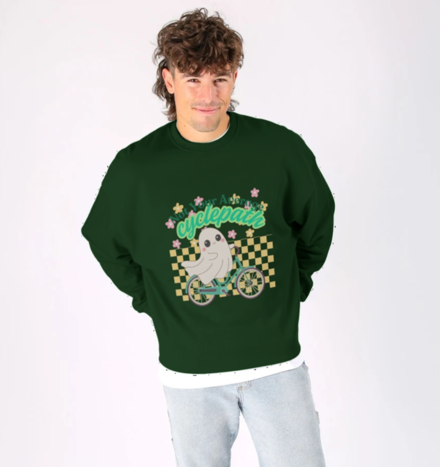 Not Your Average Cyclepath Inspired by J - Sweatshirt