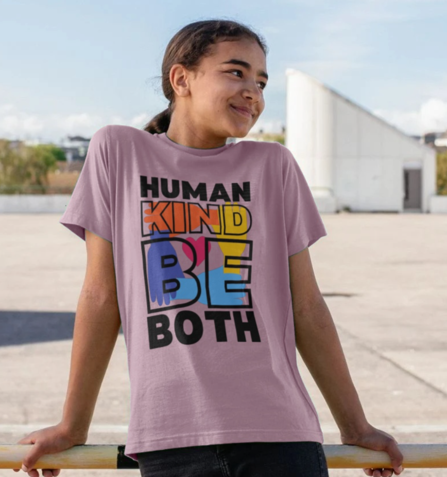 Human Kind Be Both Kids T-Shirt