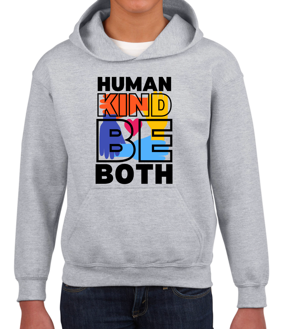 Human Kind Be Both - Kids Hoodie