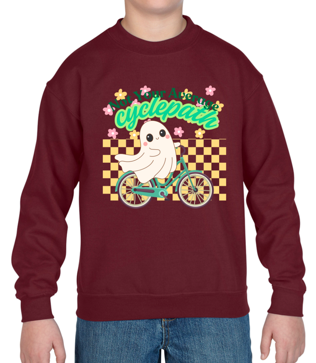 Not your Average Cyclepath - Kids Sweatshirt