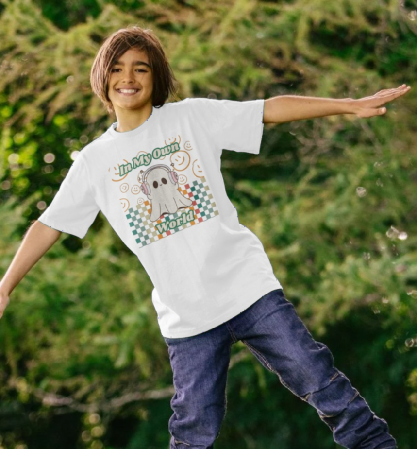 Inspired by J - In My Own World Kids T-Shirt