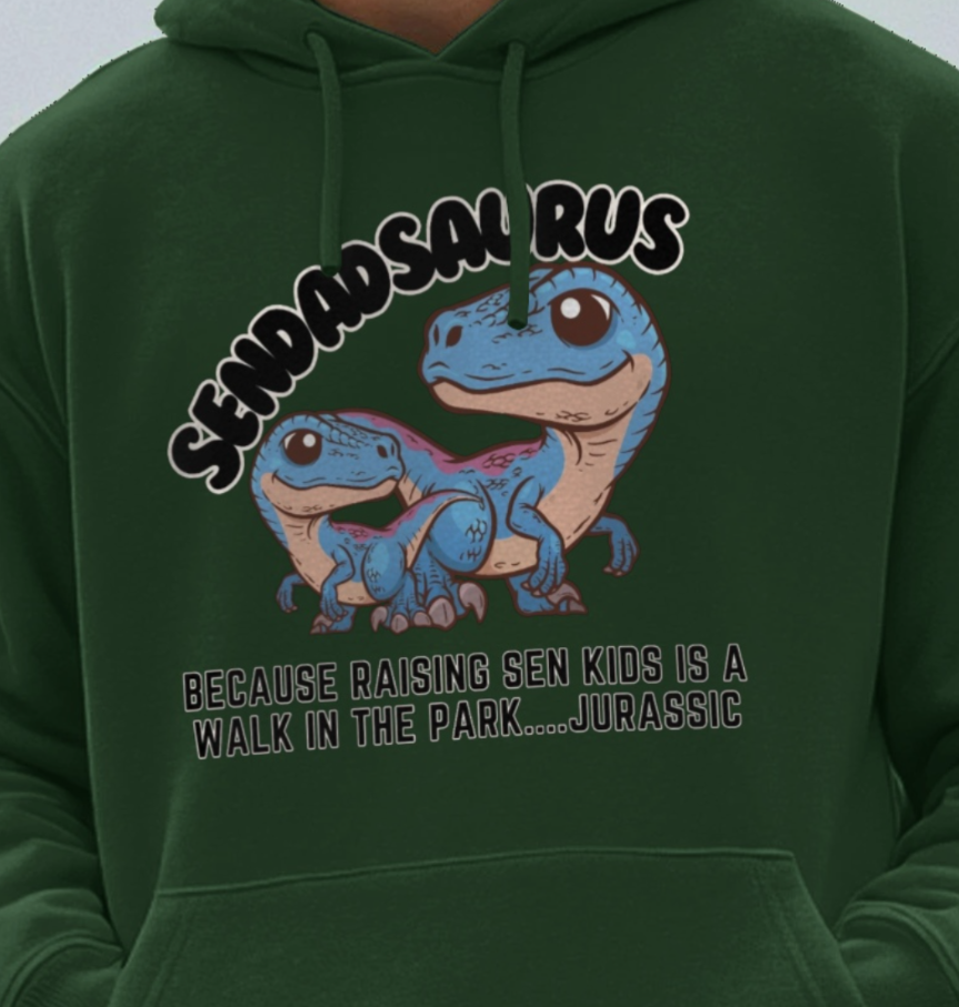 SEN Dad saurus Fathers Day