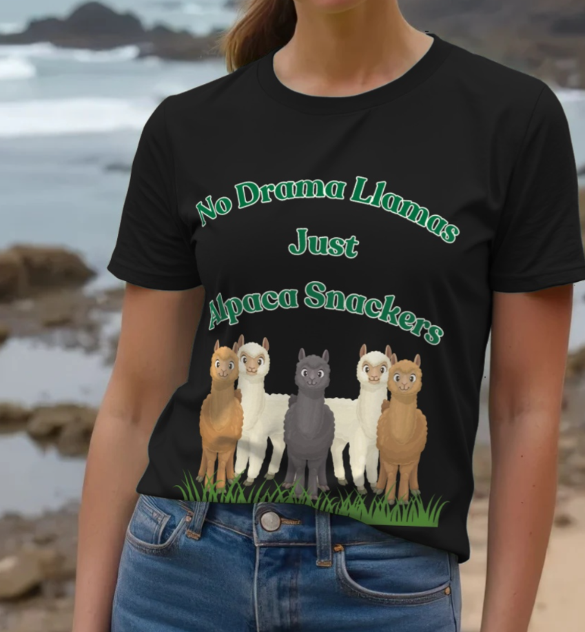 No Drama Llama just Alpaca Snackers