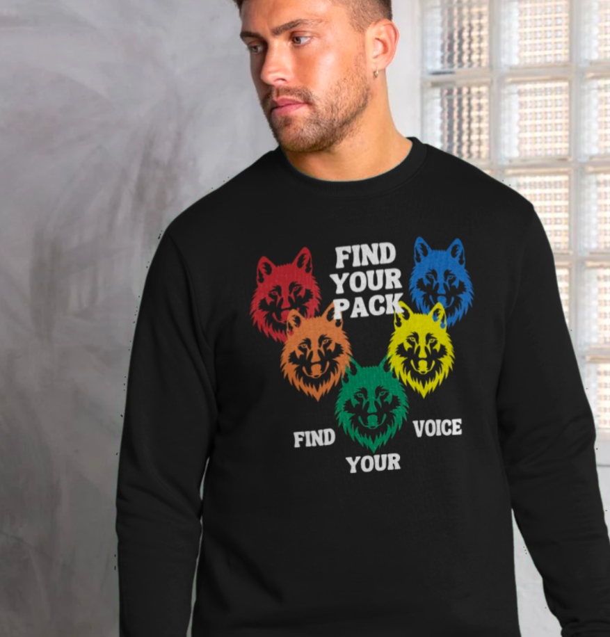 Wolf Pack Sweatshirt - Inspired by J