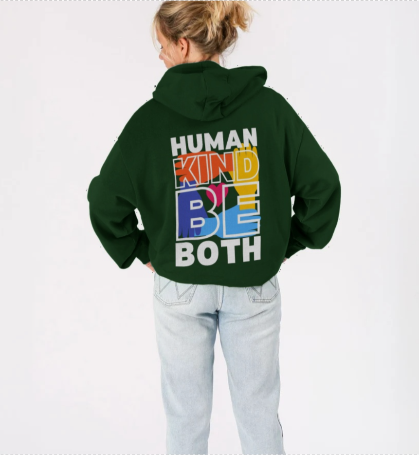 Human Kind Be Both Colour - Hoodie