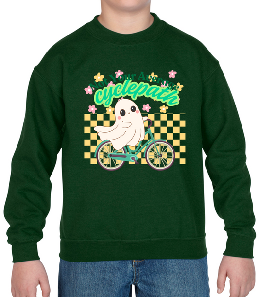 Not your Average Cyclepath - Kids Sweatshirt