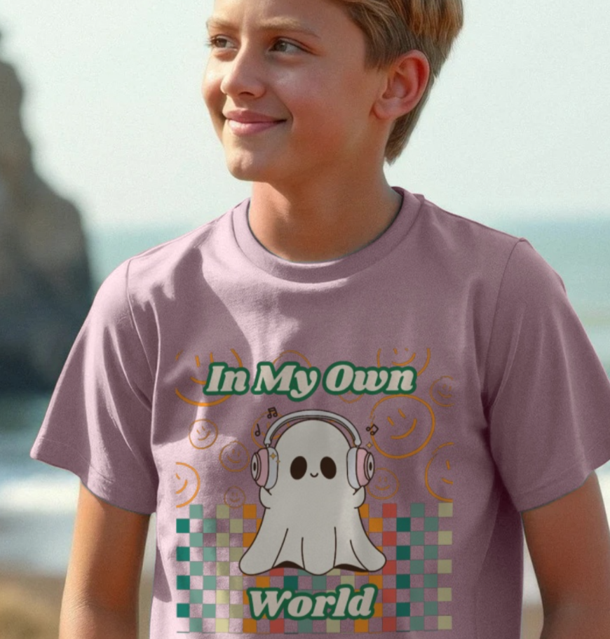 Inspired by J - In My Own World Kids T-Shirt