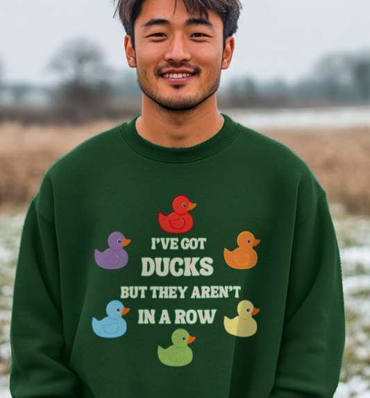 Ducks not in a row by guest artist Saige (ND)