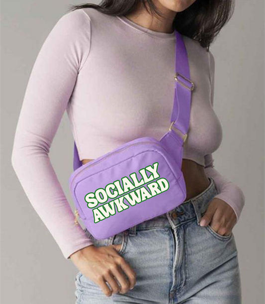 Socially Awkward Cross Body Bag